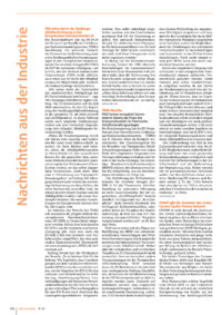 Dokument Nachrichten aus der Industrie