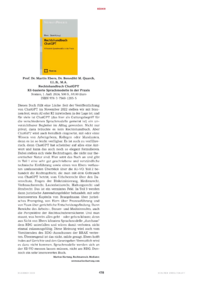 Dokument Prof. Dr. Martin Ebers, Dr. Benedikt M. Quarch, LL.B., M.A.: Rechtshandbuch ChatGPT
