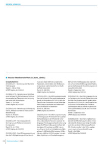 Dokument Aktuelle Umweltvorschriften (EU, Bund, Länder)