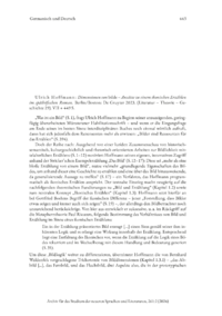 Dokument Ulrich Hoffmann:  Dimensionen von  bilde –  Ansätze zu einem ikonischen Erzählen im späthöfischen Roman 