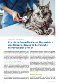 Dokument Gefährdungsbeurteilung in der Tiermedizin – Allgemeine Gefährdungsbeurteilung  (Teil 2 von 2) 