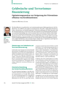 Dokument Geldwäsche und Terrorismusfinanzierung