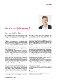 Dokument Wir alle sind jetzt gefragt!