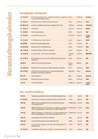 Dokument Veranstaltungskalender