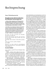 Dokument Disziplinarische Höchstmaßnahme bei fehlender Verfassungstreue