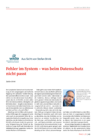 Dokument Aus Sicht von Stefan Brink