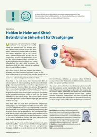 Dokument Helden in Helm und Kittel: Betriebliche Sicherheit für Draufgänger