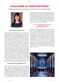 Dokument KI-Reallabore als Innovationstreiber