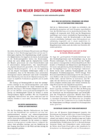 Dokument Ein neuer digitaler Zugang zum Recht