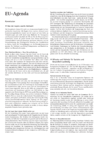 Dokument EU-Agenda