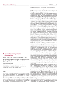 Dokument Apherese-Behandlung/Indikation/Bindungswirkung