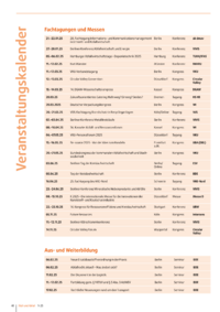 Dokument Veranstaltungskalender
