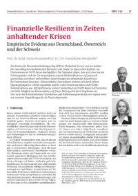 Dokument Finanzielle Resilienz in Zeiten anhaltender Krisen
