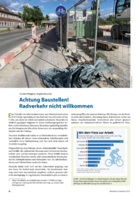 Dokument Achtung Baustellen! Radverkehr nicht willkommen