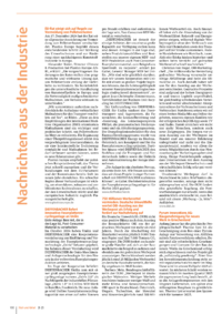 Dokument Nachrichten aus der Industrie