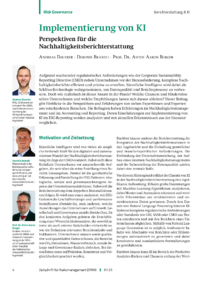 Dokument Implementierung von KI