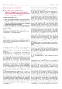 Dokument Eingliederungsleistungen/Aufnahme sozialversicherungspflichtiger Beschäftigung/Teilweise Rückforderung/Kündigung innerhalb der Probezeit ohne Angabe von Gründen