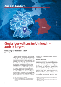 Dokument (Sozial)Verwaltung im Umbruch – auch in Bayern