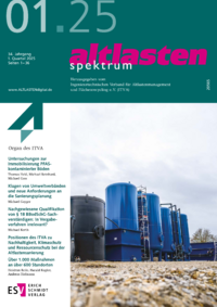 Dokument altlasten spektrum Ausgabe 01 2025