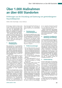Dokument Über 1.000 Maßnahmen an über 600 Standorten