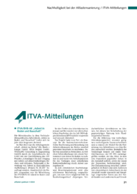 Dokument ITVA-Mitteilungen