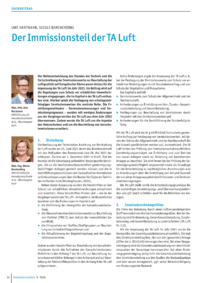 Dokument Der Immissionsteil der TA Luft