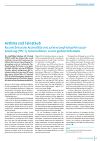 Dokument Asthma und Feinstaub