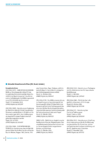 Dokument Aktuelle Umweltvorschriften (EU, Bund, Länder)