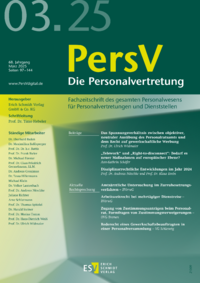 Dokument Die Personalvertretung Ausgabe 03 2025