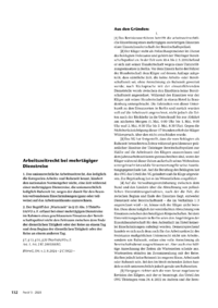 Dokument Arbeitszeitrecht bei mehrtägiger Dienstreise