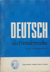 Dokument Deutsch als Fremdsprache Ausgabe 06 1979