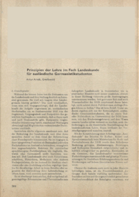 Dokument Prinzipien der Lehre im Fach Landeskunde für ausländische Germanistikstudenten
