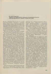 Dokument Ch. und E. Agricola: W&ouml;rter und Gegenw&ouml;rter. Antonyme der deutschen Sprache 