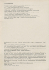 Dokument Autorenverzeichnis/Impressum