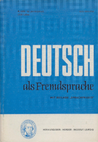 Dokument Deutsch als Fremdsprache Ausgabe 04 1979