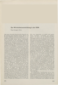 Dokument Zur Wortschatzentwicklung in der DDR