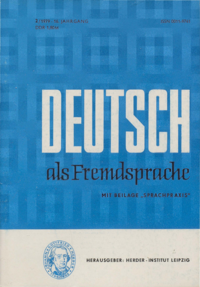 Dokument Deutsch als Fremdsprache Ausgabe 02 1979