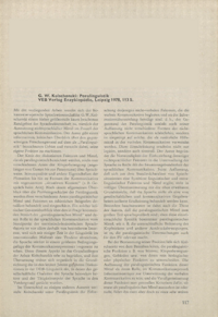 Dokument G. W. Kolschanski: Paralinguistik