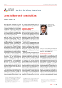 Dokument Vom Bellen und vom Beißen