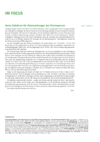 Dokument Im Focus/Impressum