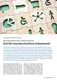 Dokument Zeit für eine barrierefreie Arbeitswelt!