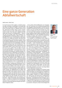 Dokument Eine ganze Generation Abfallwirtschaft