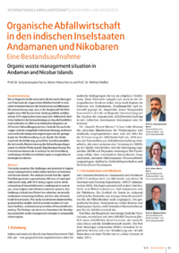 Dokument Organische Abfallwirtschaft in den indischen Inselstaaten Andamanen und Nikobaren