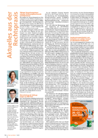 Dokument Aktuelles aus der Rechtspraxis