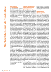 Dokument Nachrichten aus der Industrie