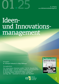 Dokument Ideen- und Innovationsmanagement Ausgabe 01 2025