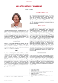 Dokument Vergütungsvereinbarung