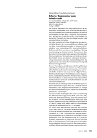 Dokument Müller-Glöge/Preis/Gallner/Schmidt: Erfurter Kommentar zum Arbeitsrecht