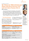 Die Pr&uuml;fung der DORA-Anforderungen (Digital Operational Resilience Act) durch die Interne Revision (Teil 3)