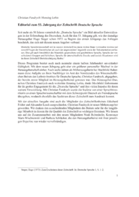 Dokument Editorial